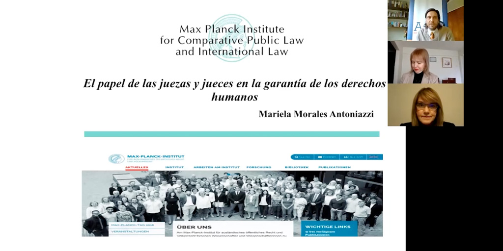 El papel de los jueces y juezas en la garantía de los Derechos Humanos / Mariela Morales