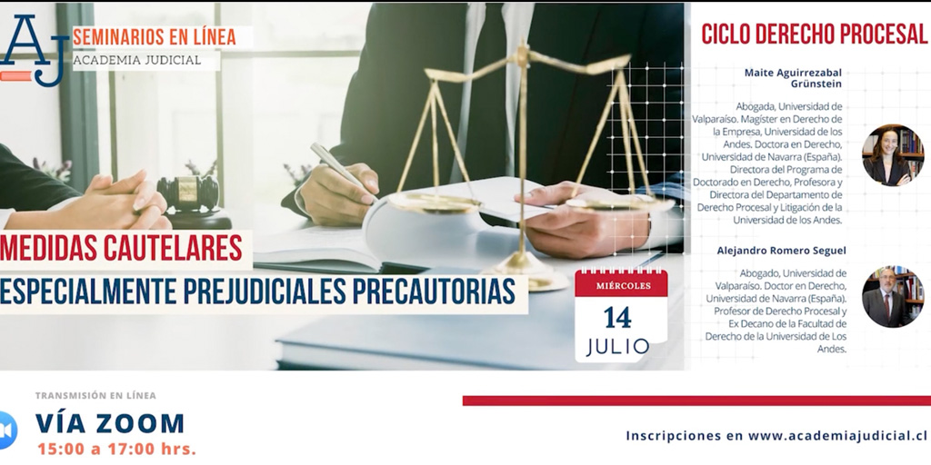 Medidas cautelares, especialmente prejudiciales precautorias / Maite Aguirrezabal y Alejandro Romero / Derecho Procesal