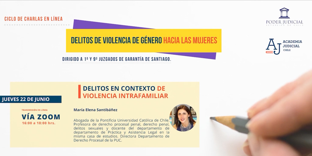 Delitos en contexto de violencia intrafamiliar / María Elena Santibánez / Derecho Penal