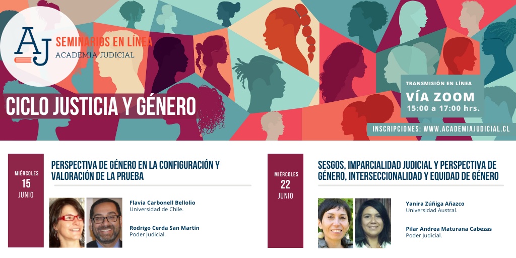 Academia Judicial: Seminarios Ciclo Justicia y Género y de actualización legislativa | Junio de 2022
