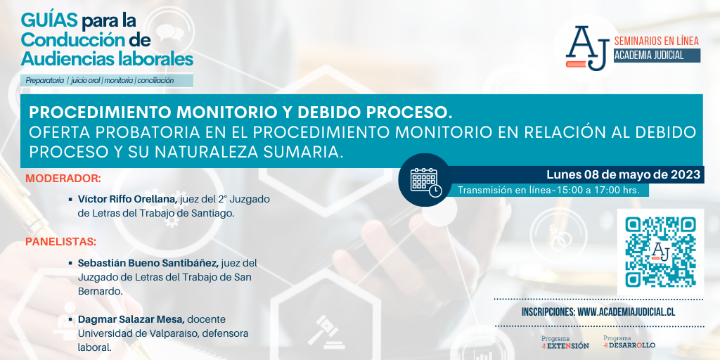 Procedimiento Monitorio y debido proceso/ Sebastián Bueno, Dagmar Salazar/Laboral