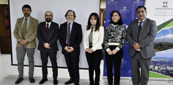 Jueces y funcionarios de la jurisdicción Temuco asistieron a seminario sobre criminalidad informática y ciberdelincuencia