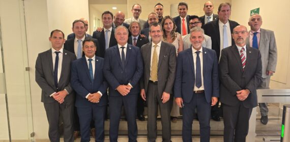 Delegación argentina visitó la Academia Judicial