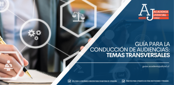 Nueva guía para la conducción de audiencias con foco en temas comunes a distintas competencias