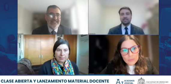 Facultad de Derecho UC y Academia Judicial realizaron clase abierta sobre Ley Karin y presentaron nuevo material docente